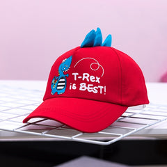 Kids Dinosaur Baseball Cap Embroidered Sun Hat