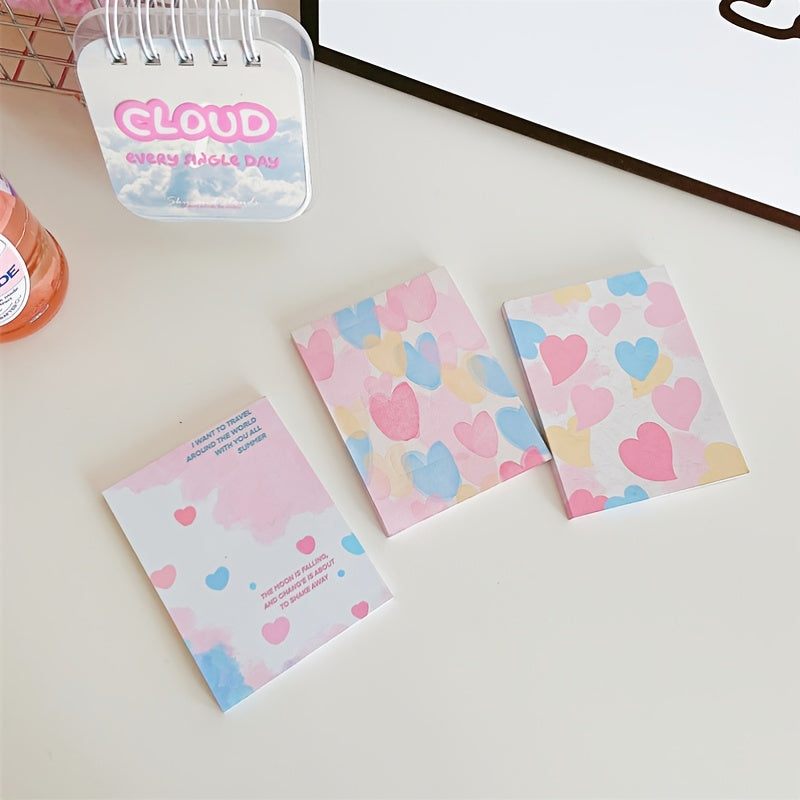 Heart Sticky Notes - Add Love to Your Messages