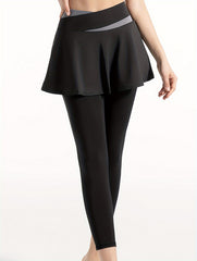 Sports Skorts Yoga Running Legging With Skirts Women's Activewear