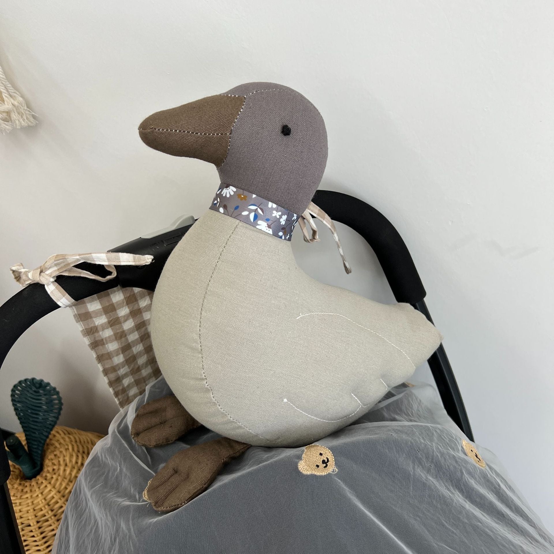 Fairy Tale Duckling Fabric Doll - Ideal Holiday Gift for Kids