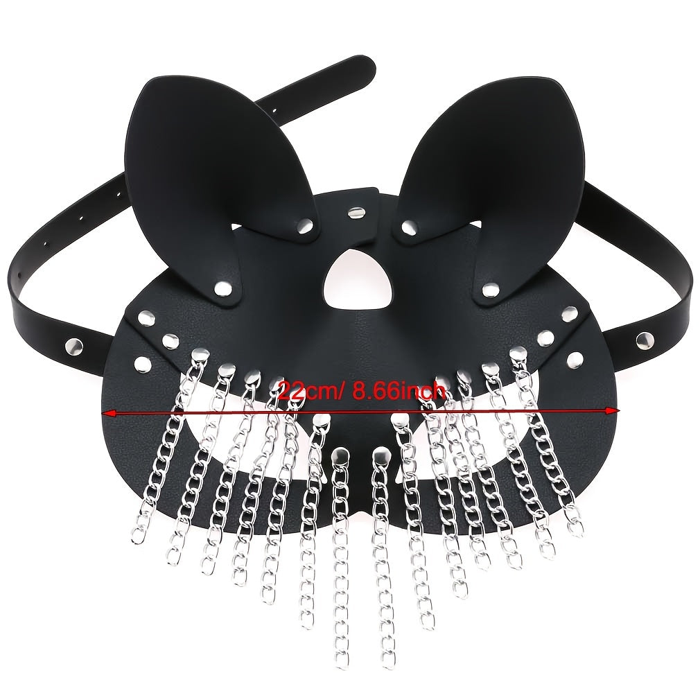 European/American Style PU Leather Mask
