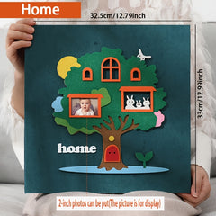Large Capacity Memory Book Scrapbook Gift Family Photo Album