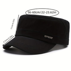 Mesh Military Hat Adjustable Baseball Cap Summer Cotton for Men Women