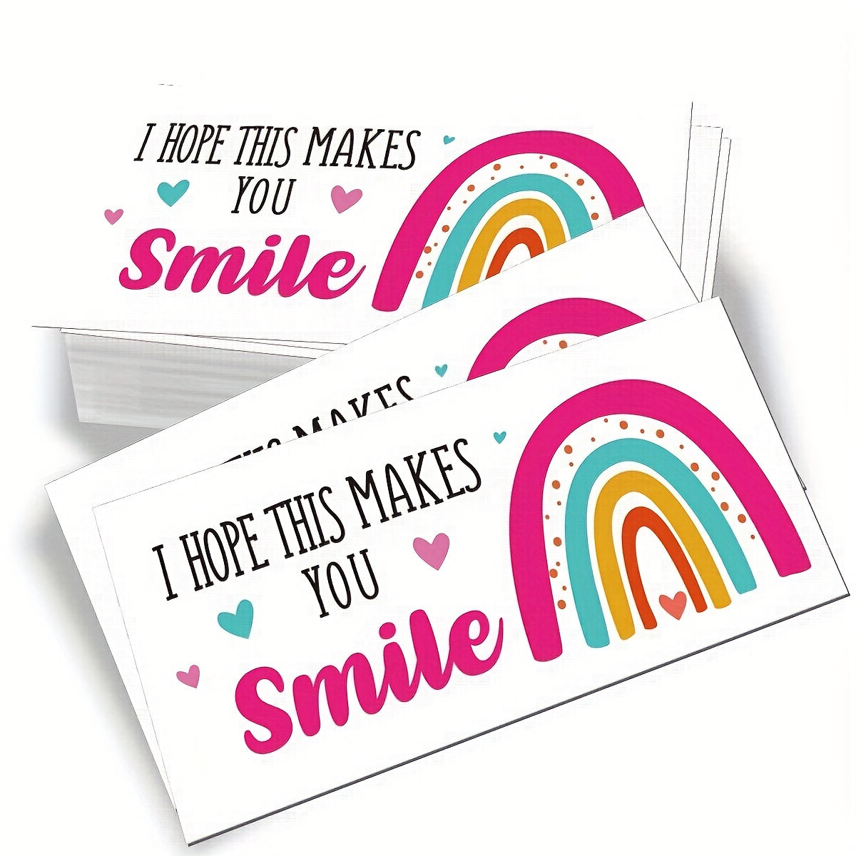 50 Mini Thank You Cards for Customer Appreciation - Small Business Owners Packa