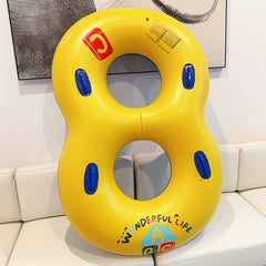 Adults PVC Swimming Ring with Handles