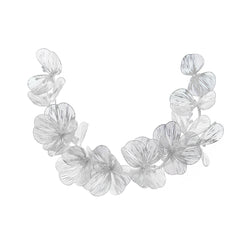 Boho Leaf Faux Pearl Headband Hairband Golden Vintage Headpiece