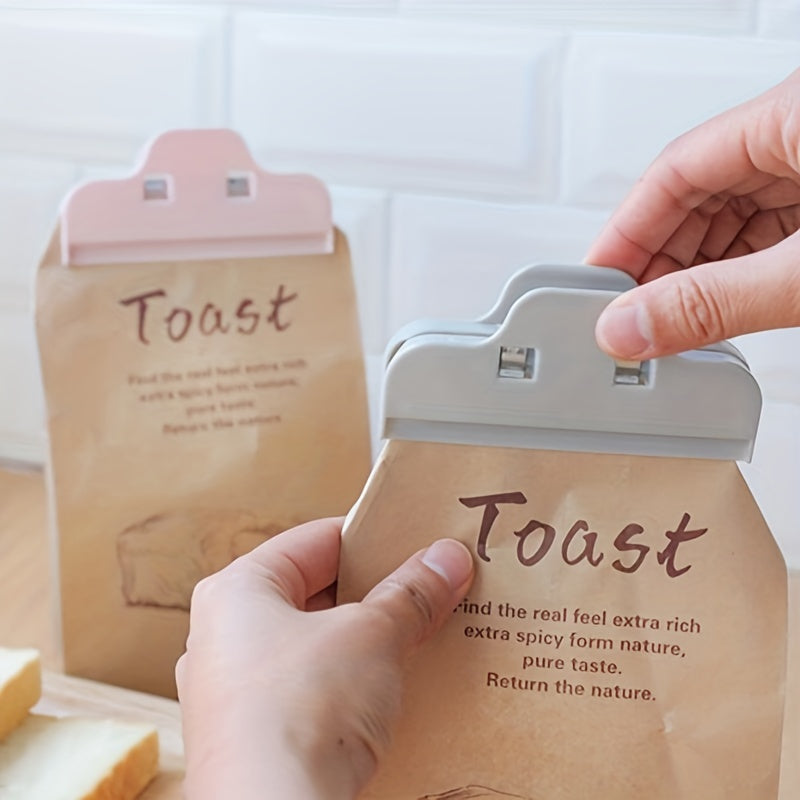 1pc Food Bag Sealing Clip Snack Bag Sealing Clip Moisture-proof Sealing Clamp