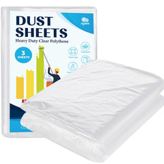 3 Sheets Furniture Dust Film 13 12ftx16 4ft Home Cleaning Supplies