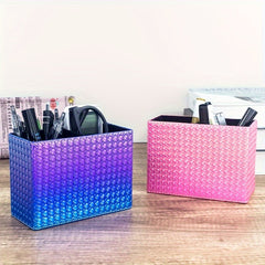 Creative Pen Holder Large Capacity Colored Pencil Bag