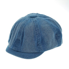 Vintage Newsboy Cap Winter Thick Warm Casual Berets Peaked Cap