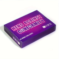 Hens Against Conformity Game 50pcs Unique Challenges Bachelorette Card Game