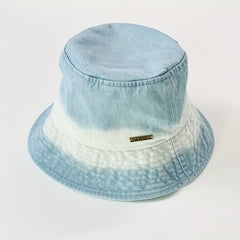 Denim Washed Bucket Hats & Gradient Sun Hat