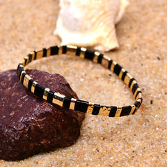 Boho Beaded Bracelets for Women Hand Jewelry