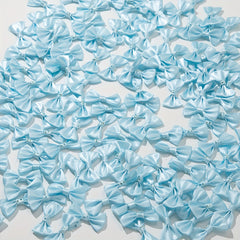 30pcs Flat Knot Bows Clothing Shoe Sock Accessories Gift Basket Decor