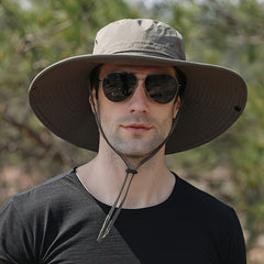 Breathable Men's Sun Hat for Fishing and Mountaineering