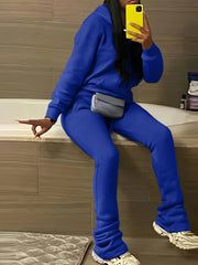 Casual Outfits 2 Piece Set Long Sleeve Hoodie & Pants