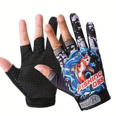 Outdoor Fishing Gloves Non slip Cycling Gloves