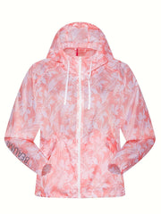 Women's Sun Protection Hooded Jacket Lightweight Sports Coat