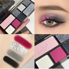 Smokey Eyeshadow Palette Matte Contouring Natural Look