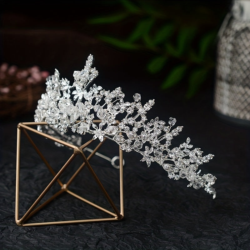 Bridal Crystal Crown Headband Wedding Hair Accessories