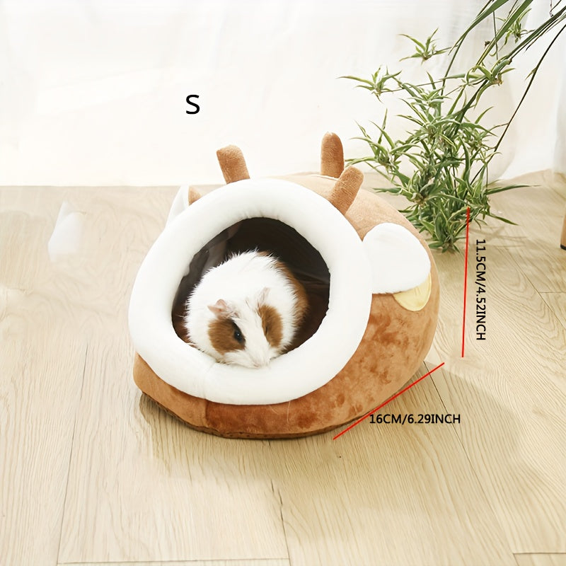 Warm Big Hamster Nest Bed Cube House Habitat Lightweight Durable Portable Mat