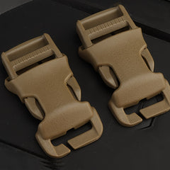 2pcs Detachable Buckles Molle Webbing Buckle Clip Backpack Accessories