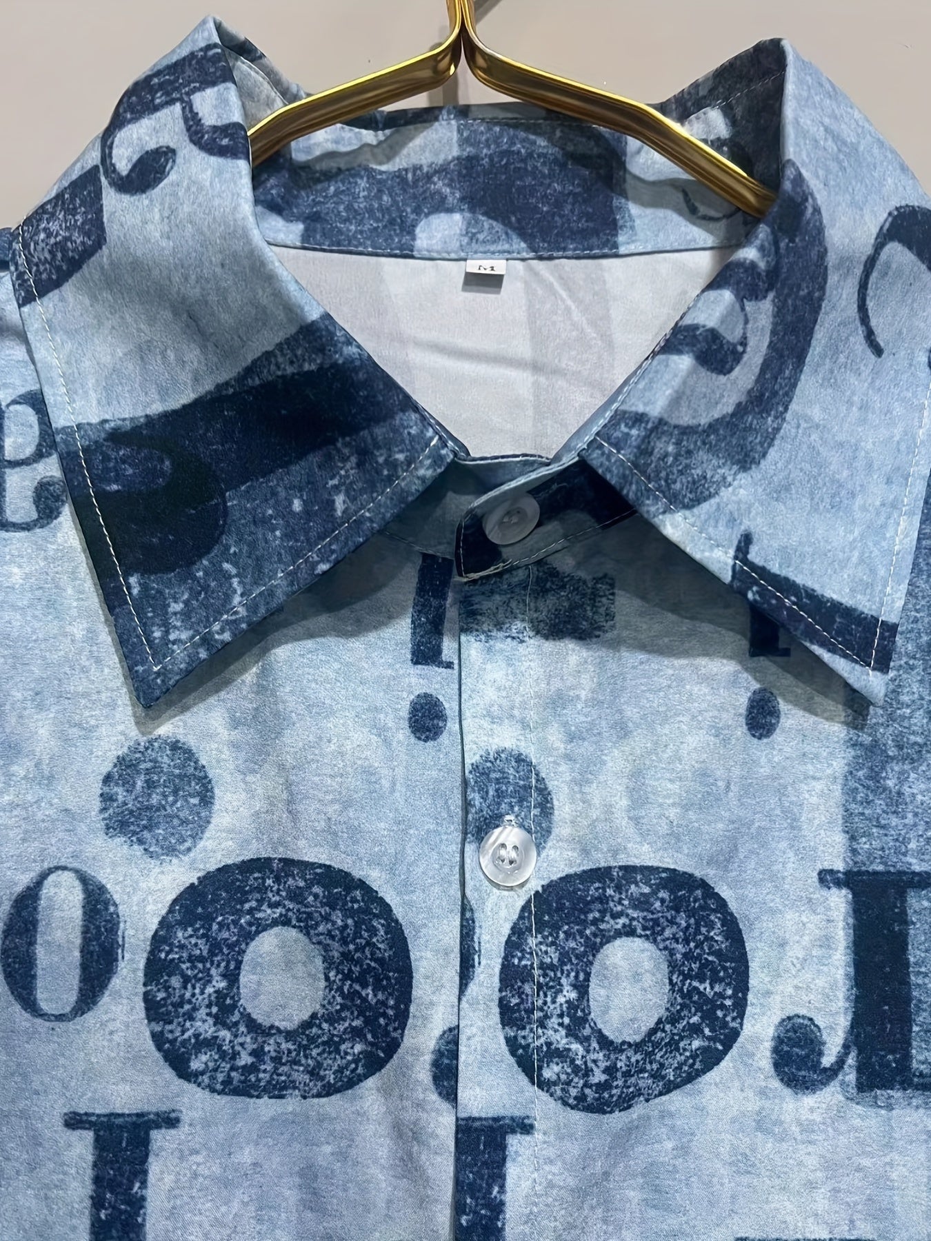 Men's Button Up Long Sleeve Shirt Spring Summer Autumn Tops
