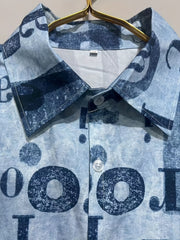 Men's Button Up Long Sleeve Shirt Spring Summer Autumn Tops