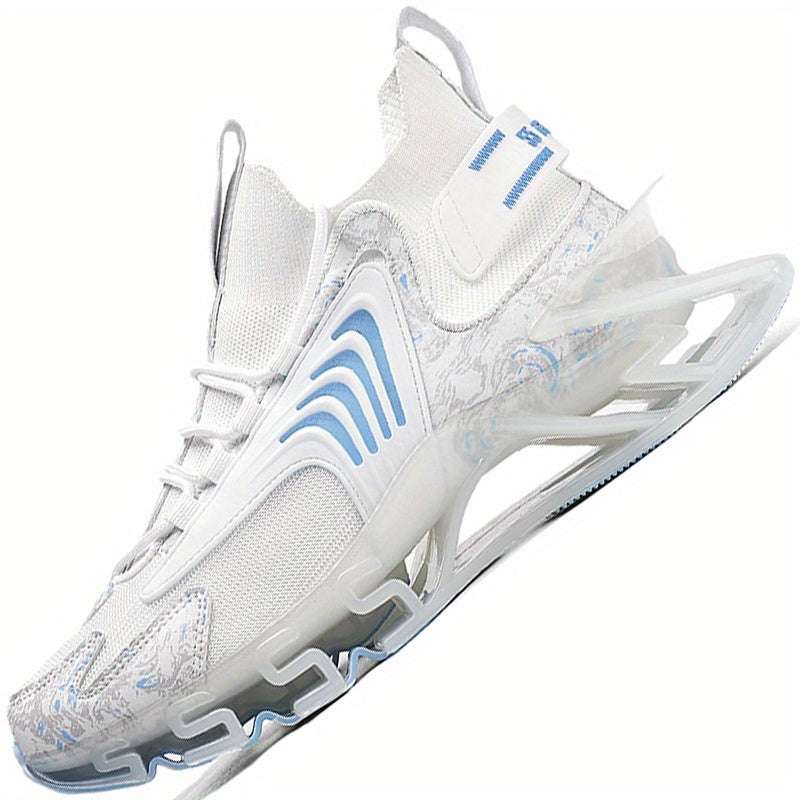 Women's Blade Running Shoes Lace Up Shock Absorption Breathable Sneakers