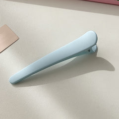 6pcs Duck Bill Clip Macaroon Makeup Clip Hair Clip For Thick And Thin Hair
