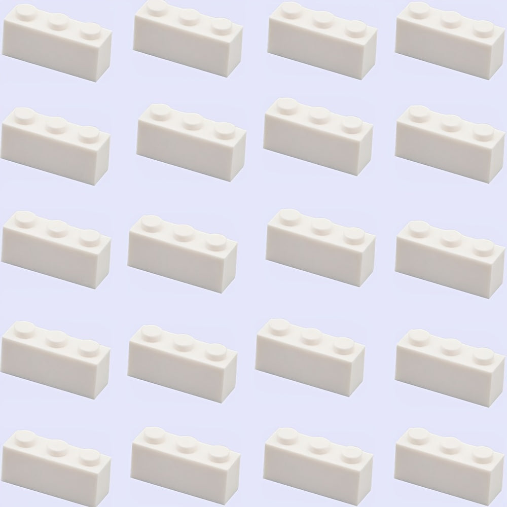 20pcs Sixteen Colors Building Blocks High Wall Bricks DIY Scenery Toys