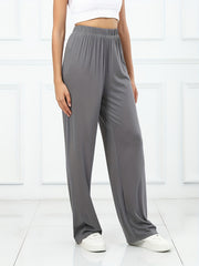 Comfortable Elastic Waist Casual Pants Women's Activewear