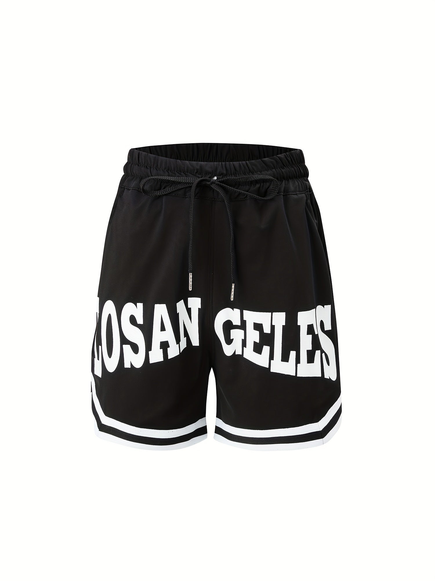 Boys Gym Workout Number Print Shorts Quick Dry Lightweight Athletic