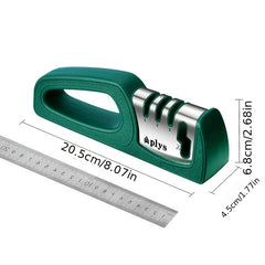 3 Stage Pro Scissor Sharpener Sharpen & Polish Dull Blades