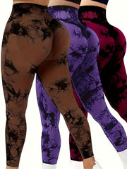 Tie Dye Quick Dry Yoga Pants Women's Activewear