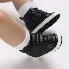 Baby Boys Hook And Loop Fastener Sneakers