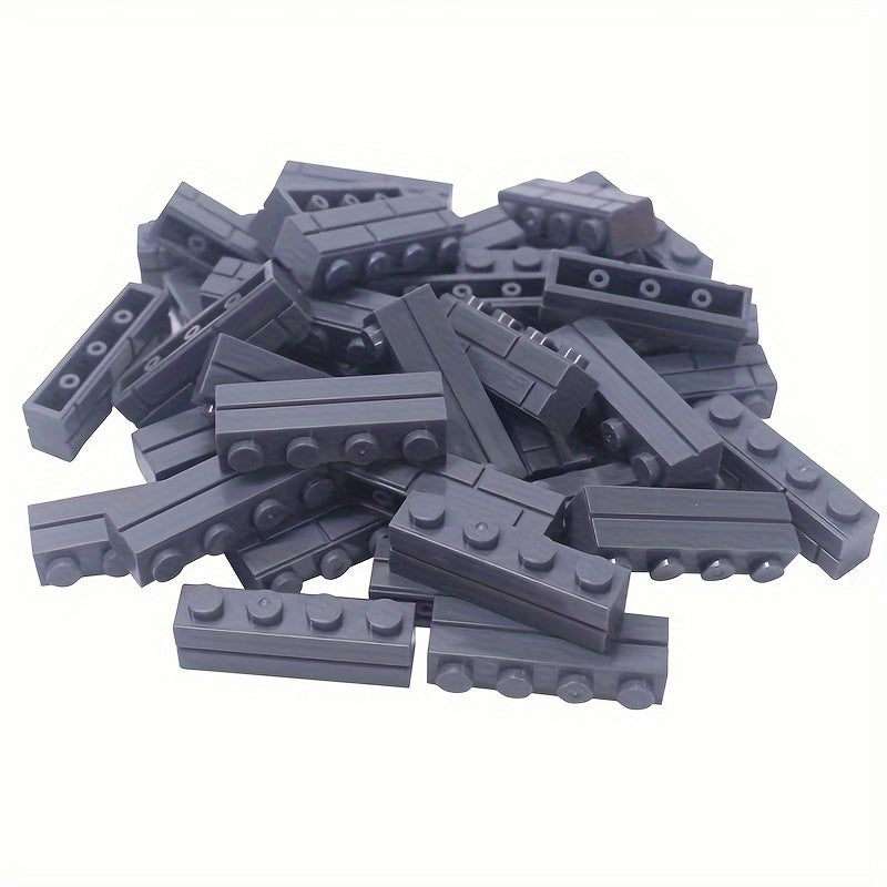 Retro Wall Tiles DIY Puzzle Toy Small Particle City Block Building Set