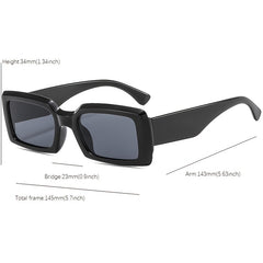 Stylish Oversized Square Sunglasses for Women Mirror Sun Protection Lenses
