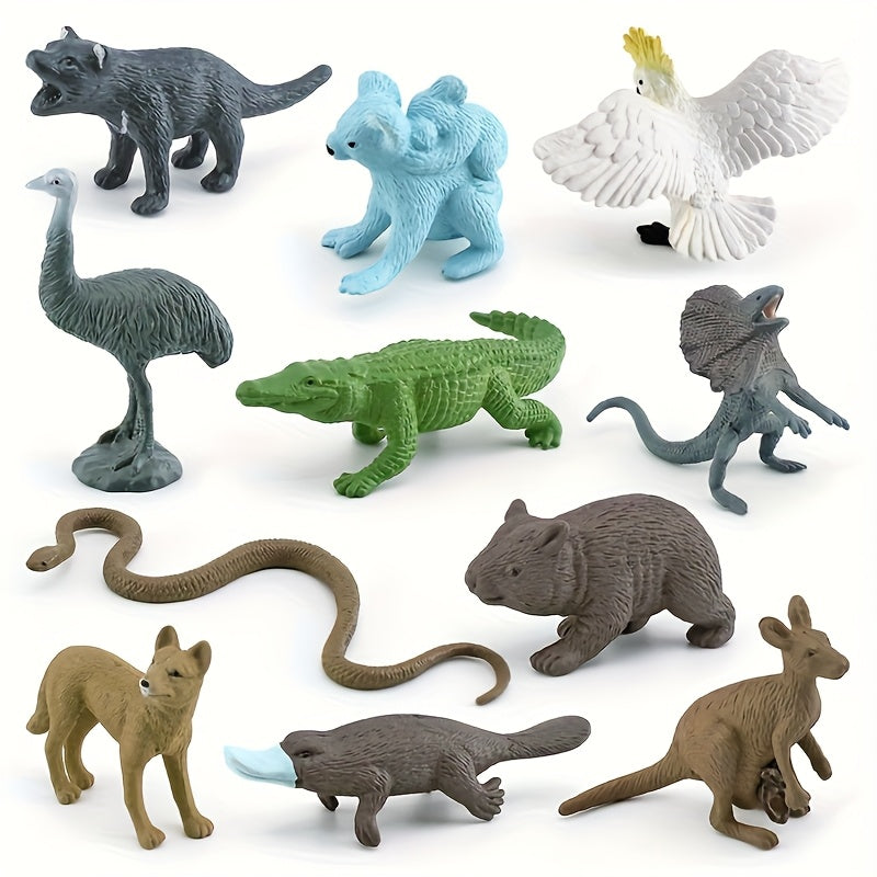 Primate & Oceania Wildlife Model Set Educational Toy