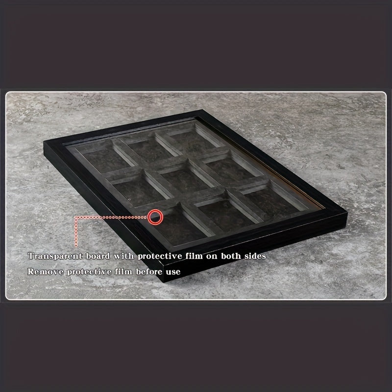 9 Card Magnetic Sports Card Holder Display Case