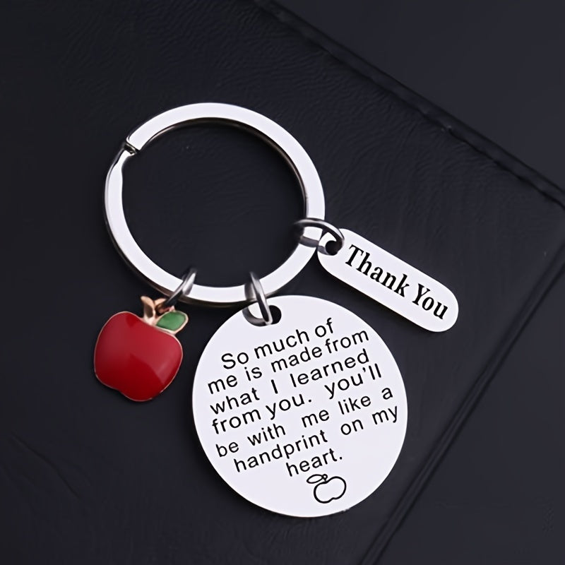 Metal Keychain Keyring Teacher's Gift Christmas Gift