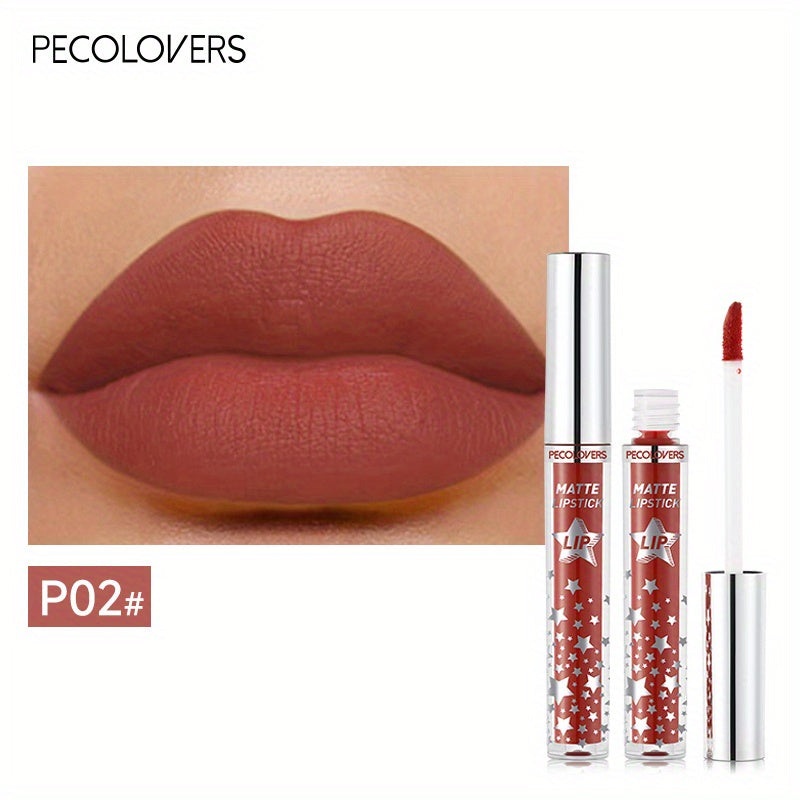 10 Colors Liquid Lipstick Matte Lip Gloss Long Lasting Waterproof Lip Makeup