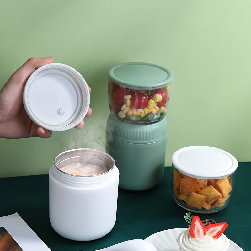 Stainless Steel Breakfast Soup Cup Double layer Sealed Lunch Box