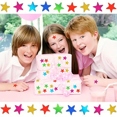 540pcs Foil Metallic Star Stickers - Reward for Home, School