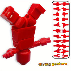 12 Joint Movable Building Block Toy for Ages 8 - Perfect Gift