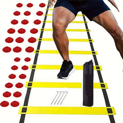 Agility Ladder and Cones Set for Football Rugby Basketball