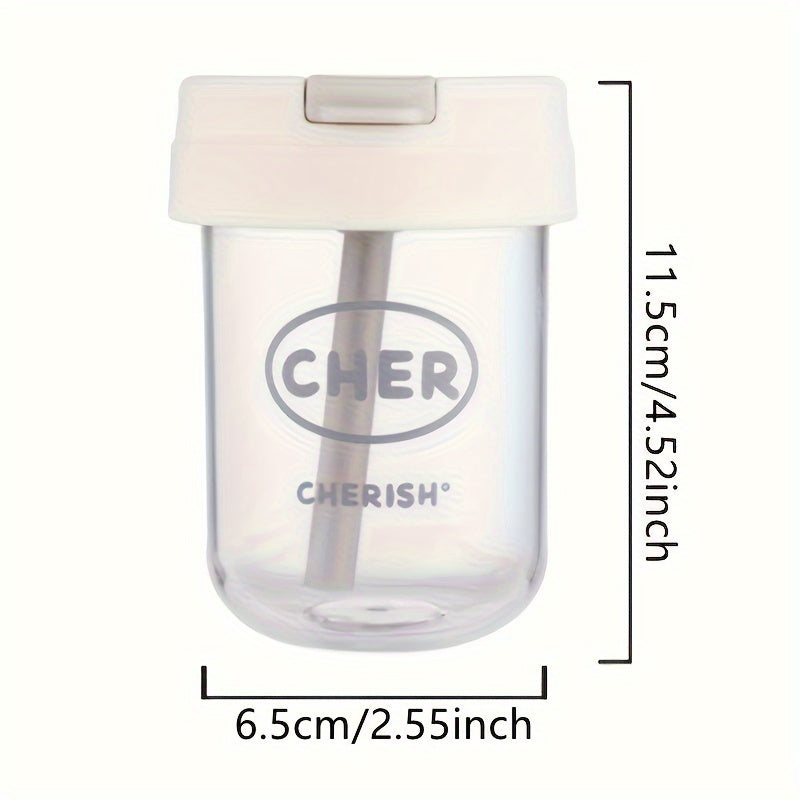 300ml Kids Sports Water Bottle with Straw - Outdoor-Friendly