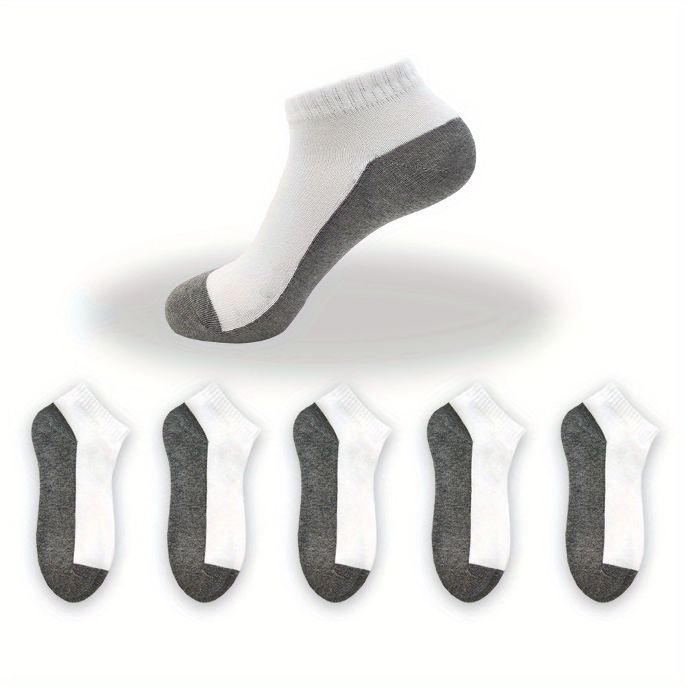 10 Pairs Kids Cotton Ankle Socks for Spring/Autumn Boys Girls 3-15 Years