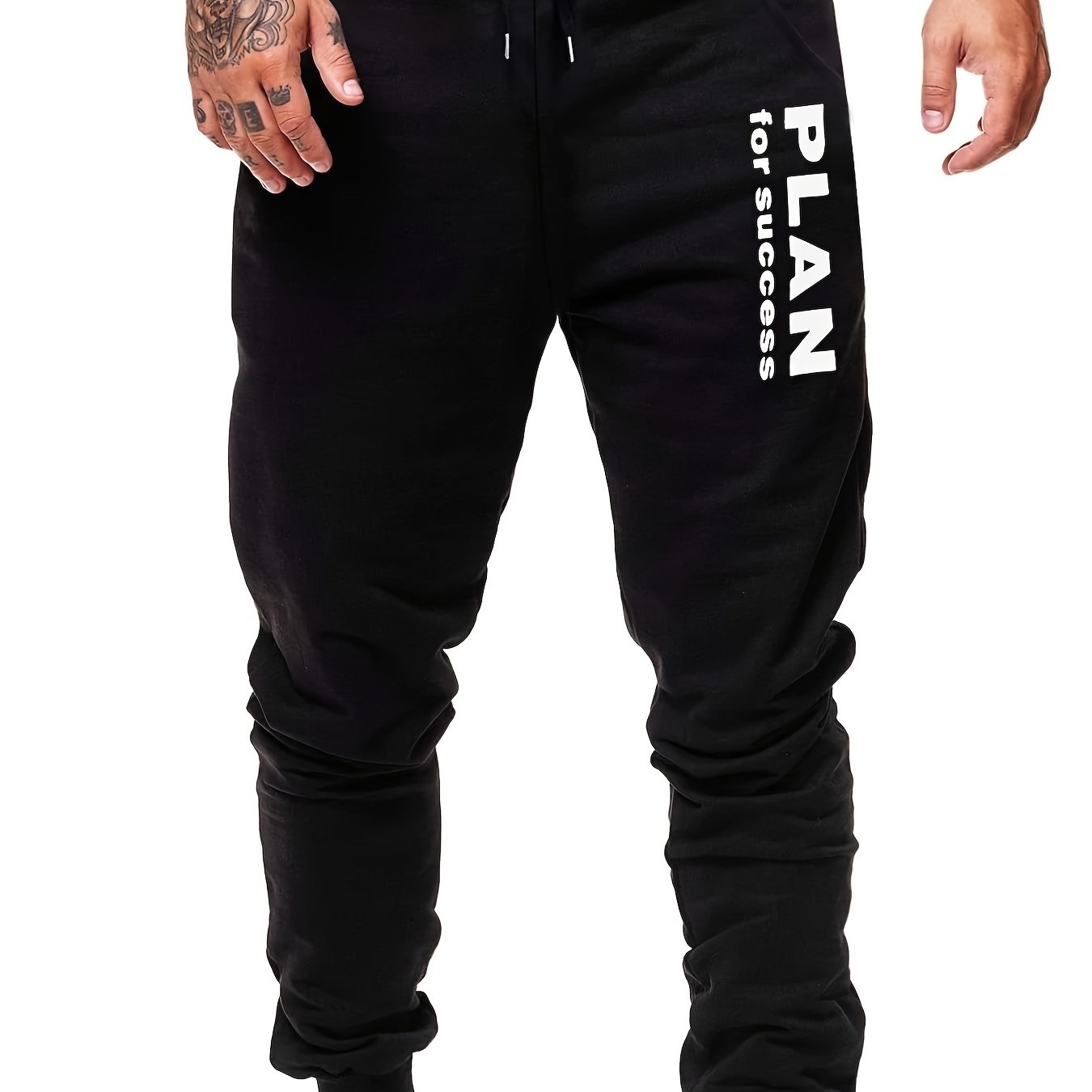 Men's Drawstring Sweatpants: Casual Comfy Jogger Pants