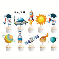 Astronaut Theme Birthday Set with Space Decorations